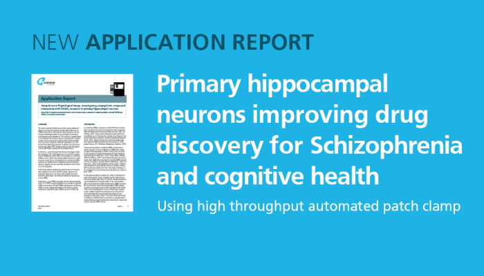 新しいアプリケーションレポートでは、海馬ニューロンのハイスループットAPC記録が認知機能障害、精神病、統合失調症の治療改善に有望であることを強調しています